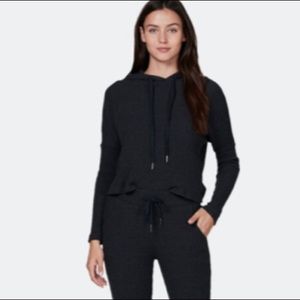 Bari Hoodie In Charcoal 
LETT